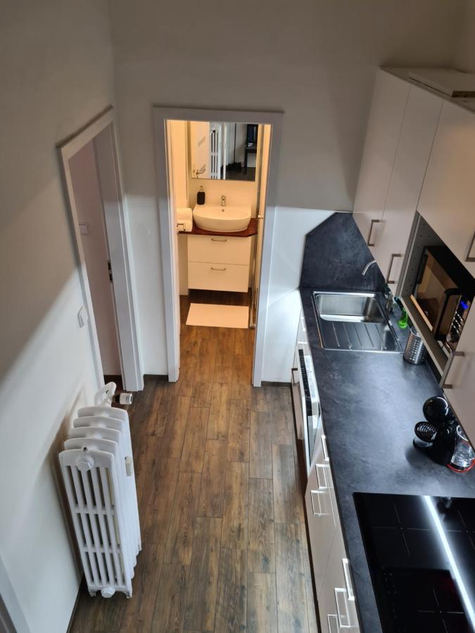 Světlý prostorný byt v Karlíně Apartamento Praga Exterior foto