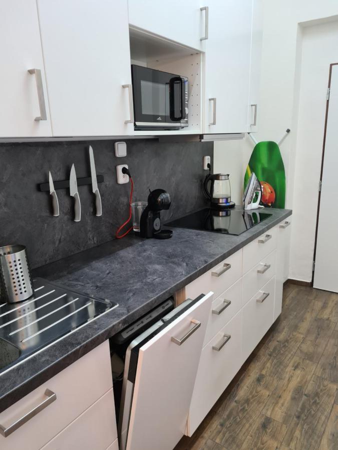 Světlý prostorný byt v Karlíně Apartamento Praga Exterior foto