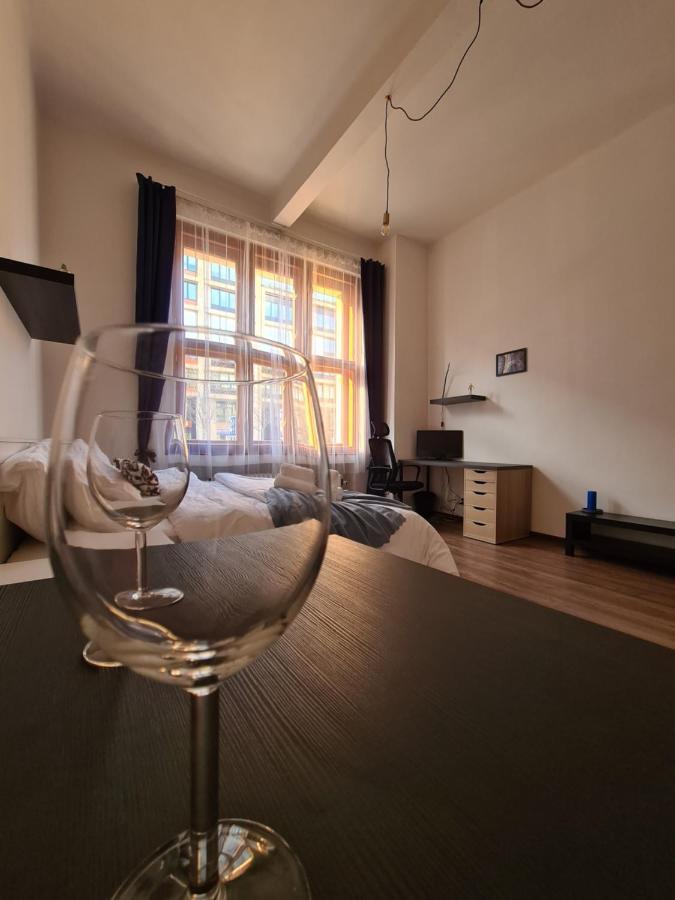 Světlý prostorný byt v Karlíně Apartamento Praga Exterior foto
